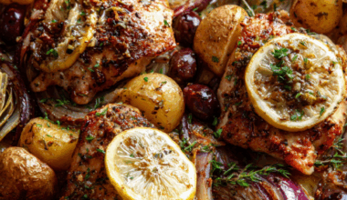 Mediterranean sheet pan dinners