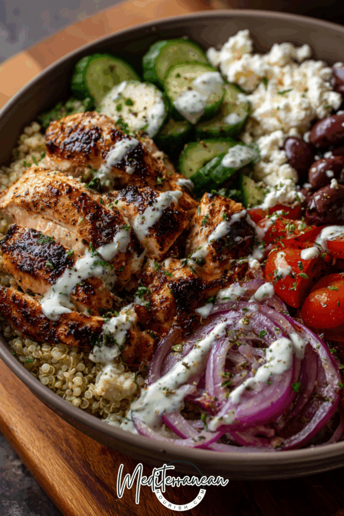 Classic Greek Chicken Bowl