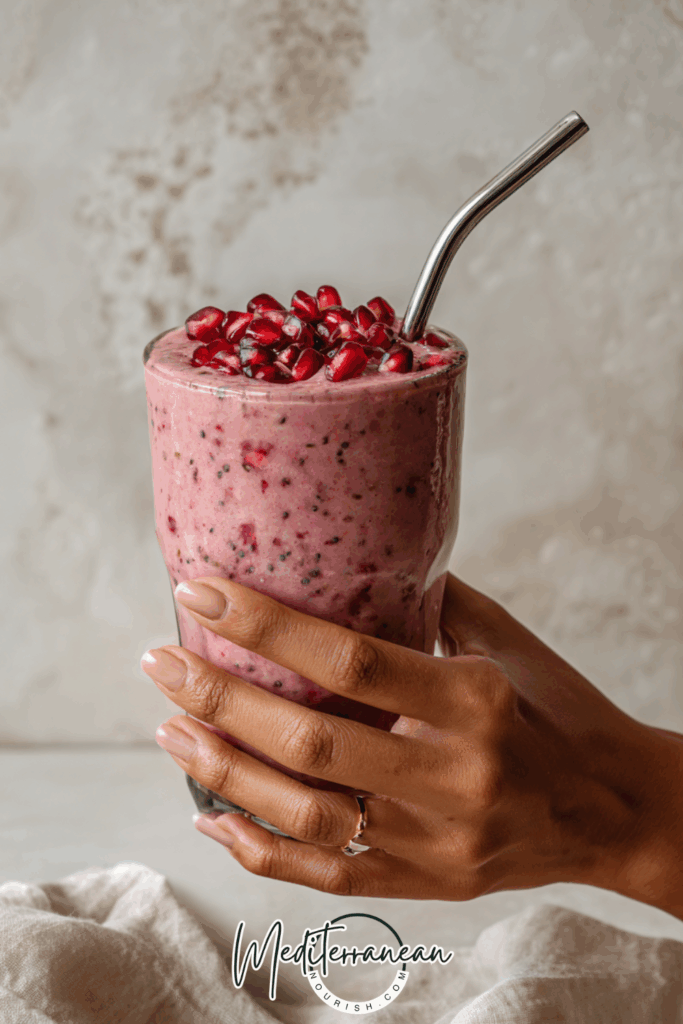 Pomegranate Glow Smoothie