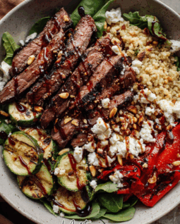 Mediterranean Steak Bowl (Yes, Really!)