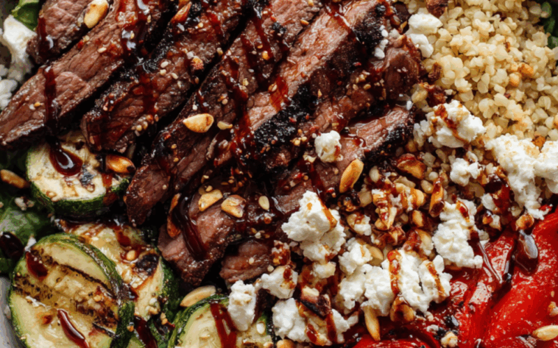 Mediterranean Steak Bowl (Yes, Really!)