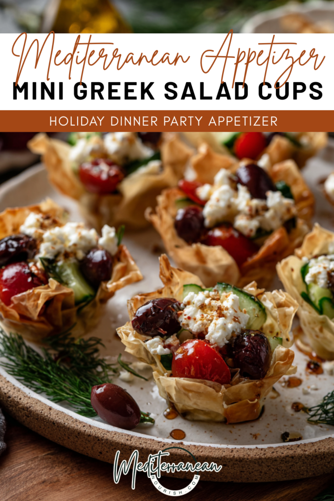 Mini Greek Salad Cups