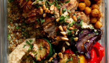 Mediterranean bowl recipes - meal prep