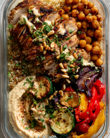 Mediterranean bowl recipes - meal prep