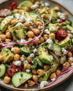 Chickpea salad recipe for lunch