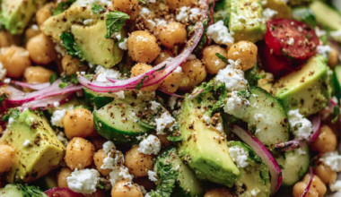 Chickpea salad recipe for lunch